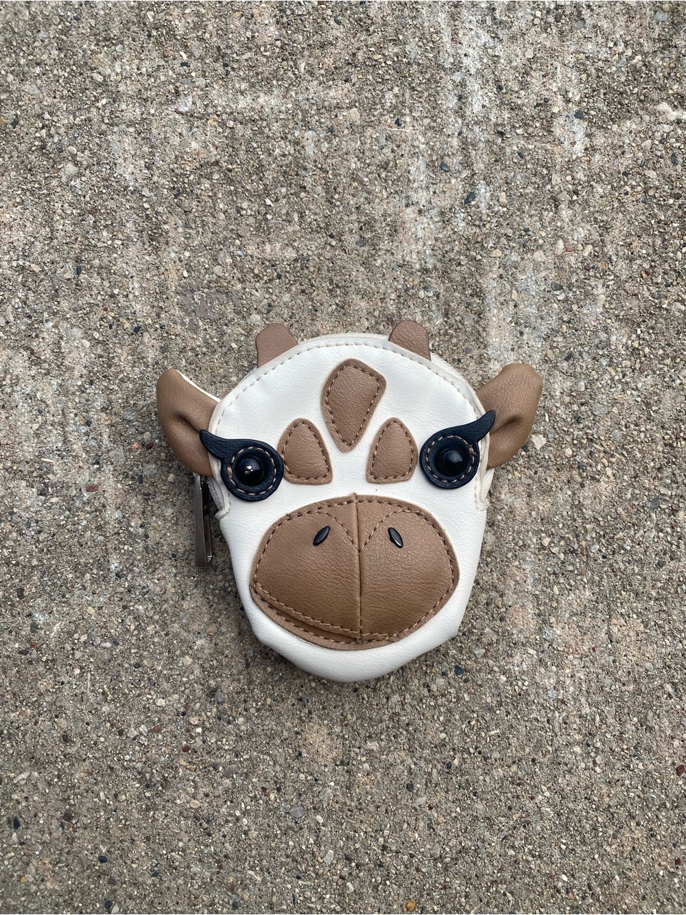 Relic Brown & White Giraffe Mini Coin Purse
